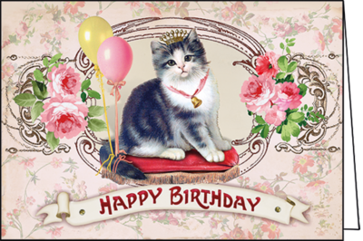 Barbara Behr - Auguri - Folded Card | Happy Birthday (Cats)