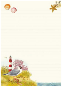 Illustrated Notepad Gwenaëlle Trolez Créations - Bord de Mer