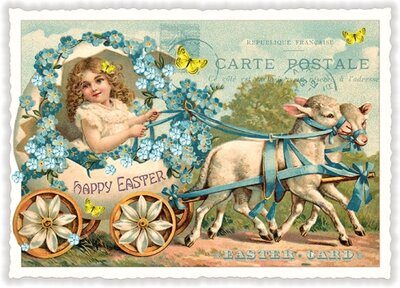 PK 634 Tausendschön Postcard | Happy Easter