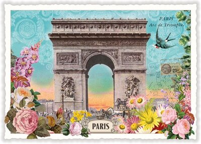 PK 174 Tausendschön Postcard | Paris, Arc de Triomphe