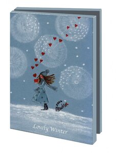 Card folder with envelopes: Lovely winter, Francien van Lang