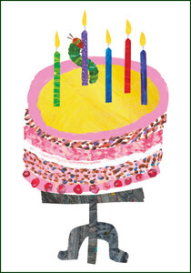 Gallery Cards Postcard | Party, The very hungry caterpillar, Eric Carle