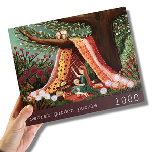 Puzzle Secret Garden 1000pcs by Esther Bennink