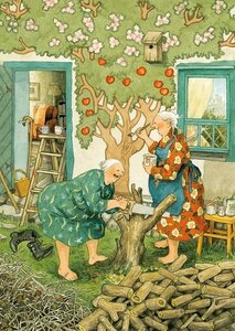 Inge Look Nr. 78 Postcard | Old Ladies Aunties 