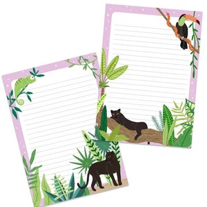 A5 Double Sided Notepad by muchable - Black Panther