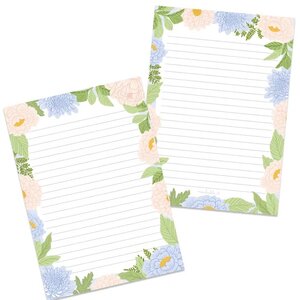 A5 Double Sided Notepad by muchable - Nature Flowers