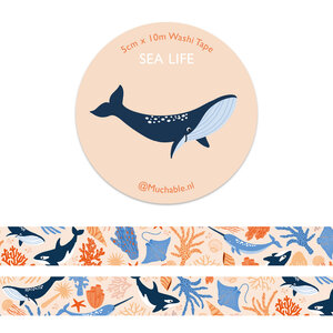 Sea Life Washi Tape - Muchable