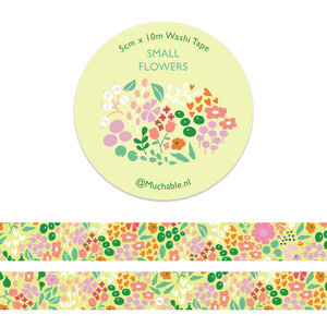 Small Flowers Washi Tape - Muchable