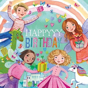 Mila Marquis Postcard | Happy Birthday Kids
