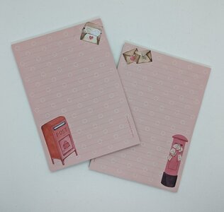 A5 Notepad Mailbox - by StationeryParlor