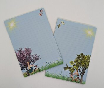 A5 Notepad Bicycle - by StationeryParlor