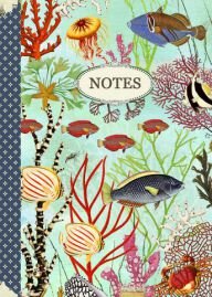 Illustrated little notebook Gwenaëlle Trolez Créations - Fonds Marins