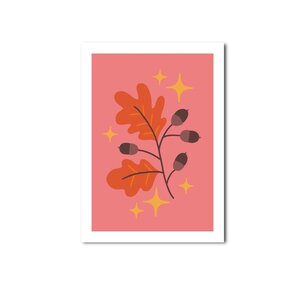 Postcard Craft Only Happy Things | Pink Autumn