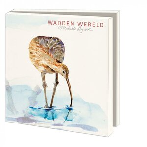 Card folder with envelopes - square: Waddenwereld, Michelle Dujardin