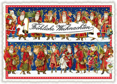 PK 284 Tausendschön Postcard Christmas - Fröhliche Weihnachten