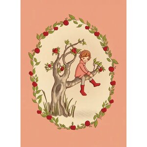 Postcard Belle and Boo | Apple Branch