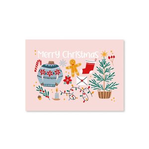 Postcard Only Happy Things | Merry Christmas 