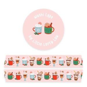 Winter Drinks Washi Tape - Little Lefty Lou 