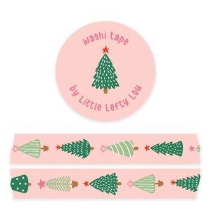 Christmas Trees Washi Tape - Little Lefty Lou 