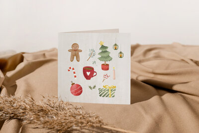 Greeting Card from Studio Poppybird - Kerst sfeer