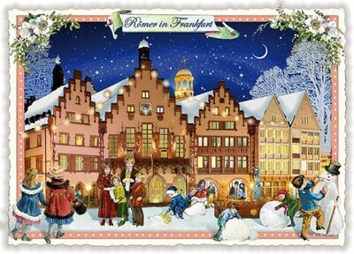 PK 881 Tausendschön Postcard Christmas - Römer, Frankfurt