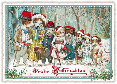 PK 733 Tausendschön Postcard Christmas - Frohe Weihnachten