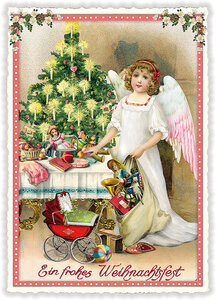 PK 747 Tausendschön Postcard Christmas - Ein frohes Weihnachtsfest