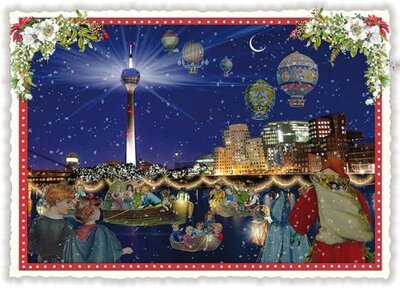 PK 926 Tausendschön Postcard Christmas - Weihnachten - Düsseldorf