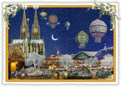 PK 884 Tausendschön Postcard | Weihnachten - Köln 01