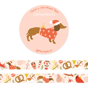 Ornaments Pink Washi Tape - Muchable