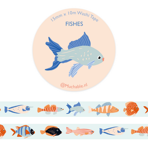 Fishes Washi Tape - Muchable