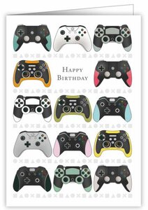 Greeting Card Quire - Happy Birthday Gamer