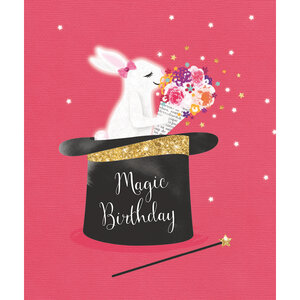 L'Atelier de Papier Aquarupella Postcard | Magic Birthday