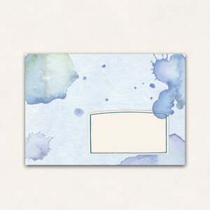 10 x Briefumschläge TikiOno | Kleckse