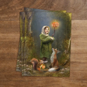 Postcard from Iris Esther - Pumpkin Glow