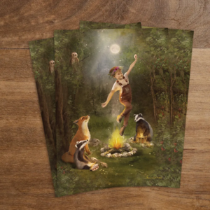 Postcard from Iris Esther - Firejump