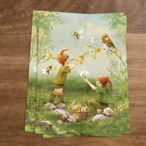 Postcard from Iris Esther - Birds & Bees