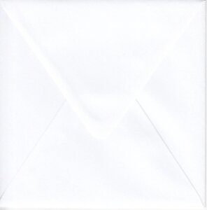 Set of 5 Envelopes 145x145 - White