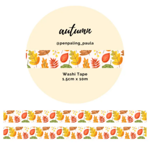Washi Tape Autumn by Penpaling Paula