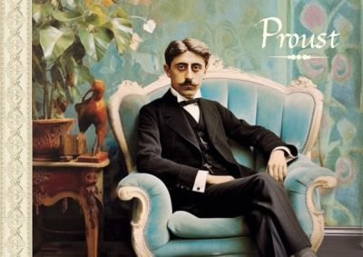 Geïllustreerd notebook Gwenaëlle Trolez Créations - Proust