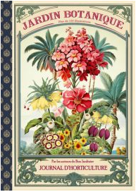 Geïllustreerd notitieboek Gwenaëlle Trolez Créations - Jardin Botanique