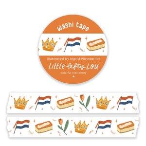 Koningsdag Washi Tape - Little Lefty Lou 