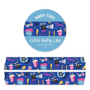 Movie Night Washi Tape - Little Lefty Lou 