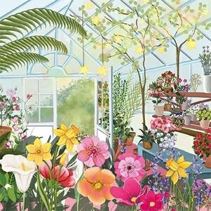 Sabina Comizzi Postcard | Spring Greenhouse