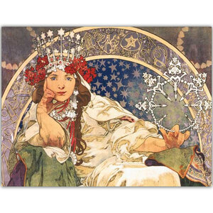 Postcard Tushita Fine Arts | Alphonse Mucha - Princess Hyacinth