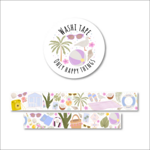 Washi Tape | Beach day - Only Happy Things