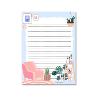 A5 Urban jungle Notepad - Only Happy Things