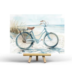 Postcard Summer Bike by Penpaling Paula