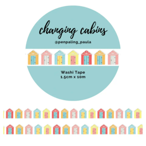 Washi Tape Changing Cabins by Penpaling Paula