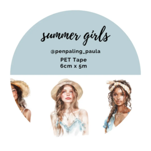 Summer Girls - PET-tape by Penpaling Paula